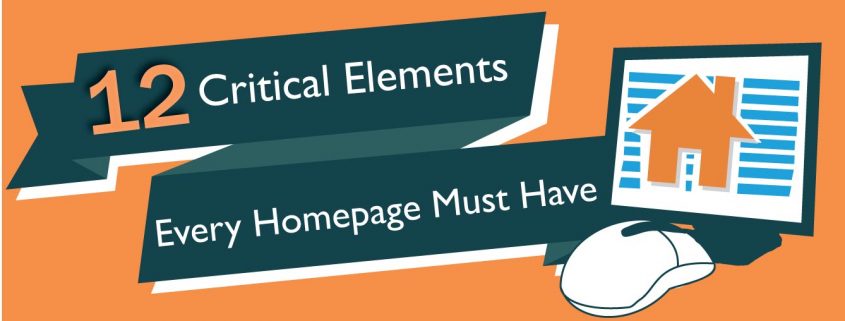 critical homepage elements